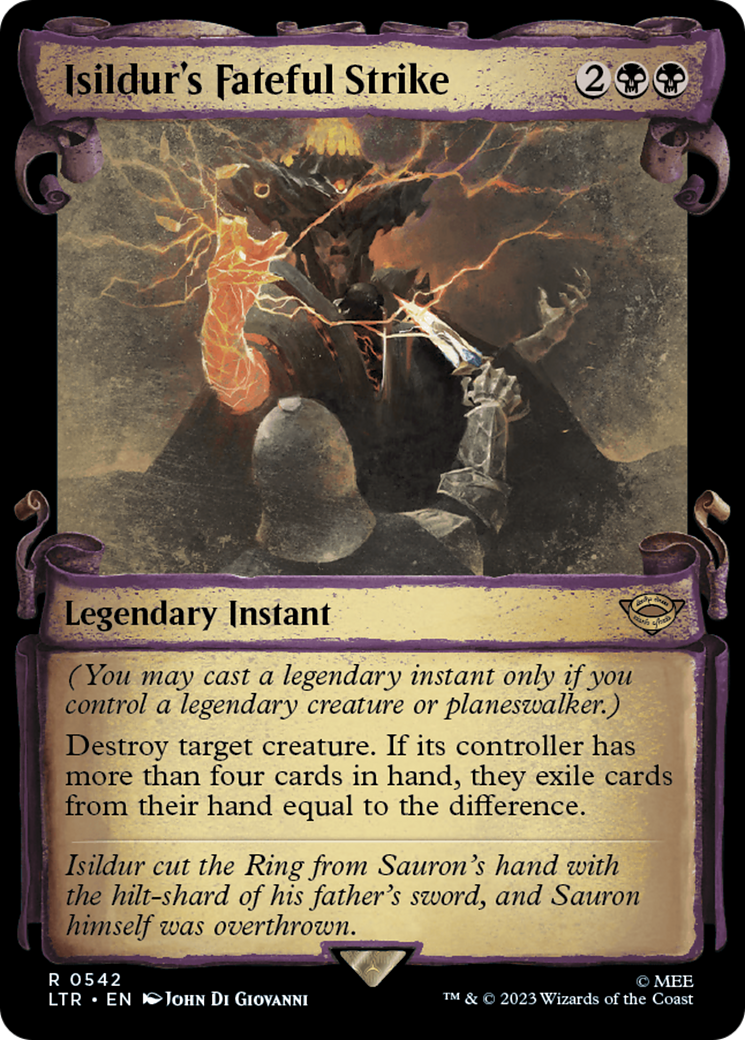 Isildur's Fateful Strike [The Lord of the Rings: Tales of Middle-Earth Showcase Scrolls] | Local Legends