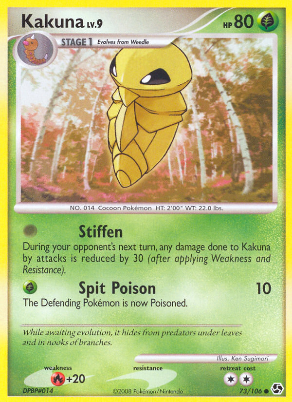 Kakuna (73/106) [Diamond & Pearl: Great Encounters] | Local Legends