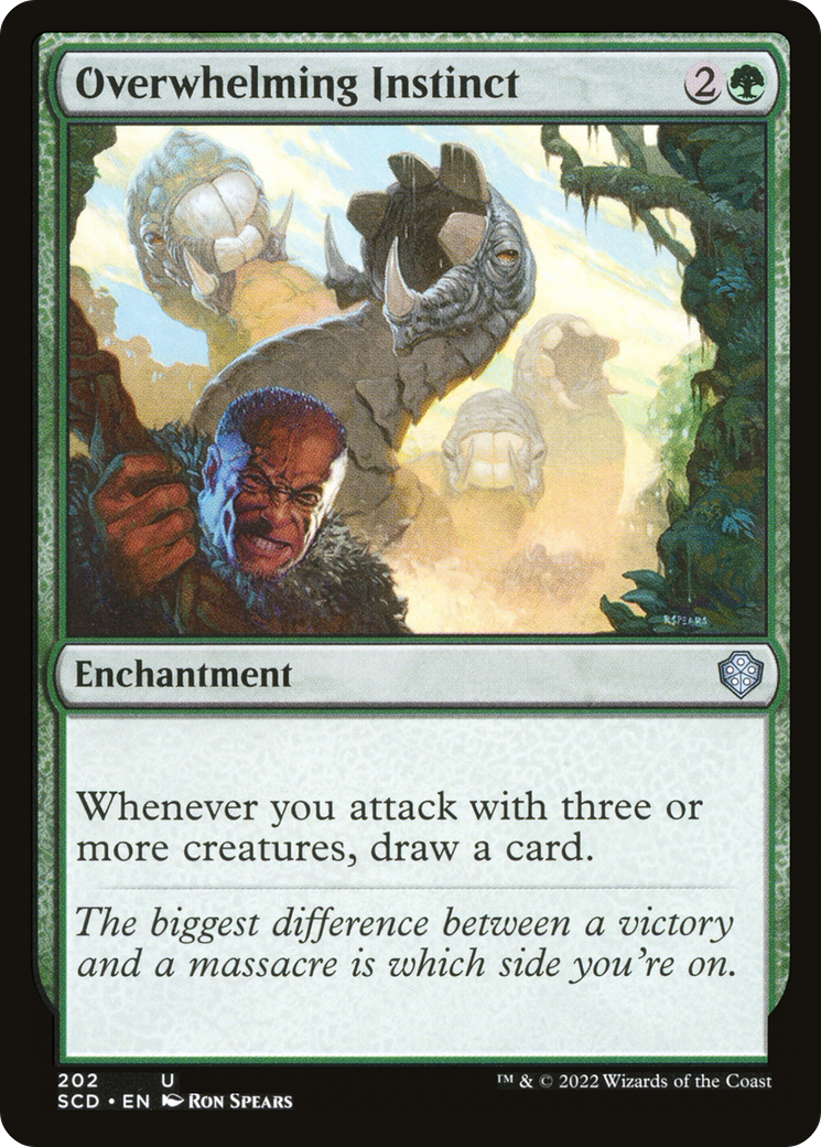 Overwhelming Instinct [Starter Commander Decks] | Local Legends