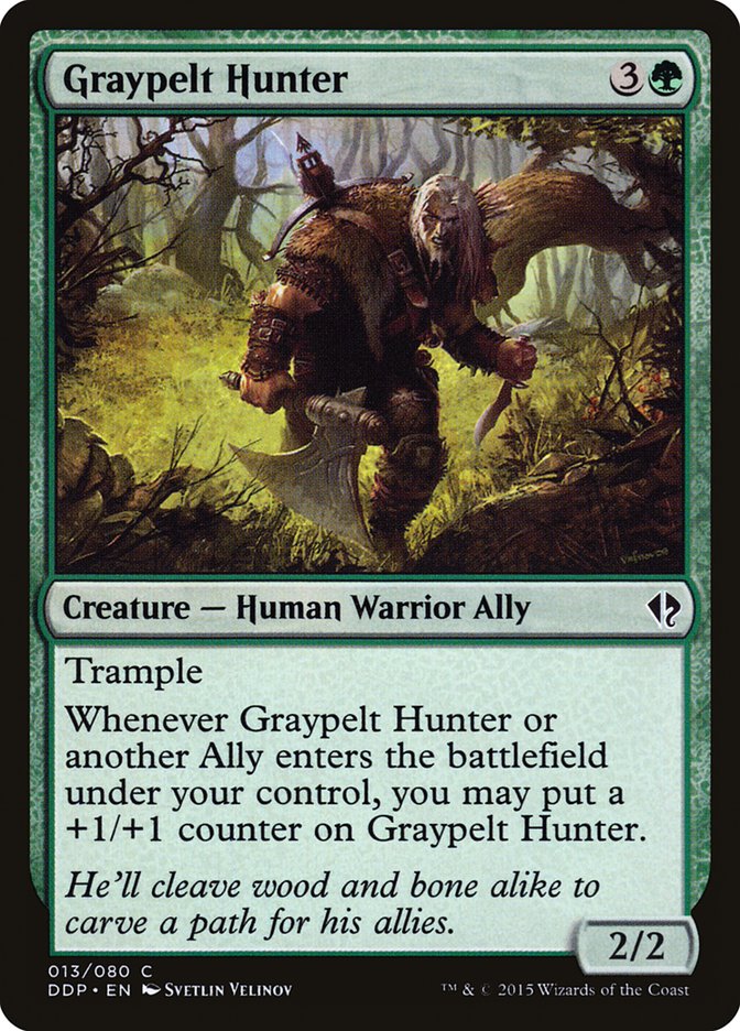 Graypelt Hunter [Duel Decks: Zendikar vs. Eldrazi] | Local Legends