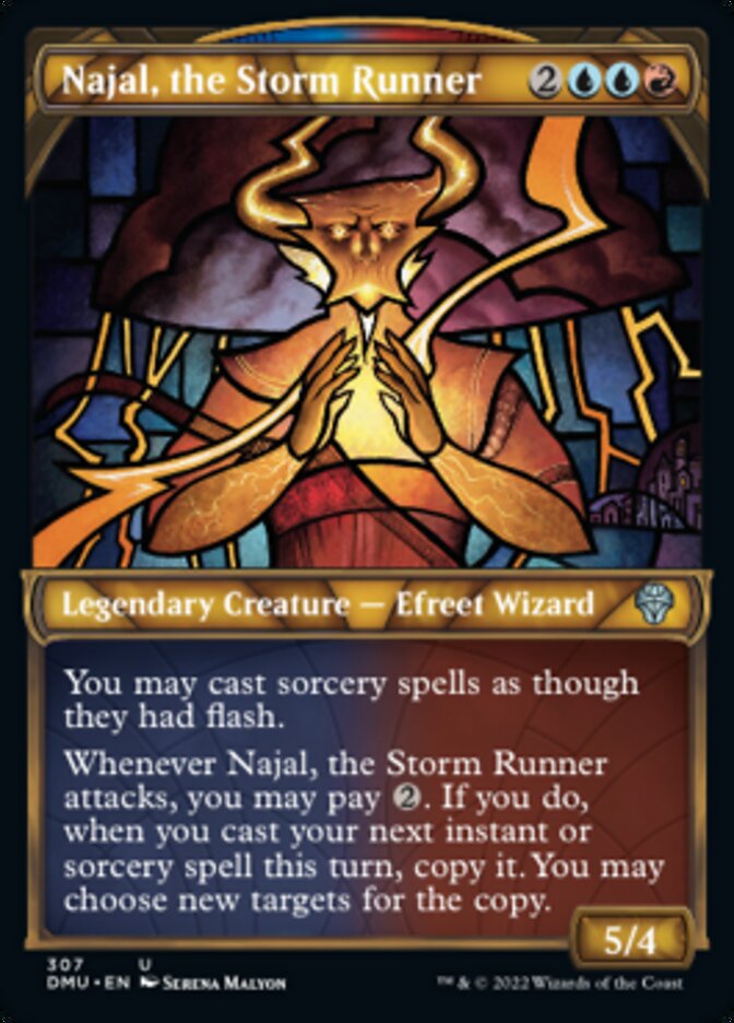 Najal, the Storm Runner (Showcase) [Dominaria United] | Local Legends