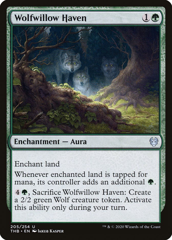 Wolfwillow Haven [Theros Beyond Death] | Golgari Games