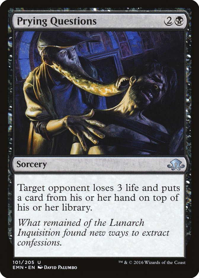 Prying Questions [Eldritch Moon] | Local Legends