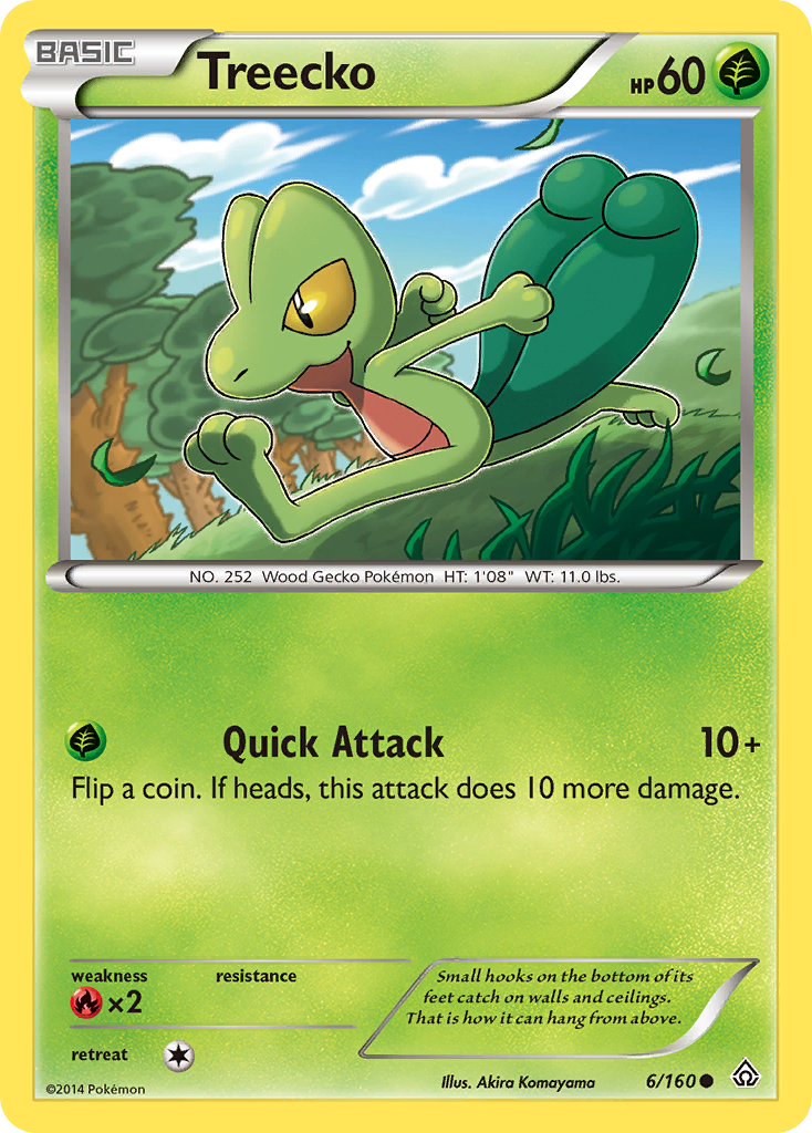 Treecko (6/160) [XY: Primal Clash] | Golgari Games