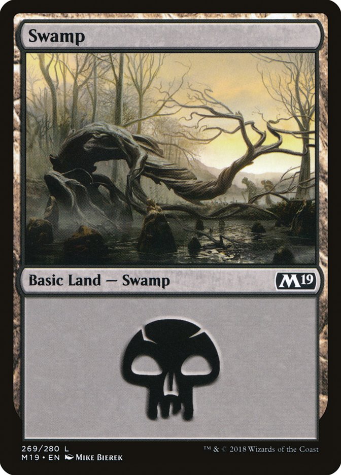 Swamp (269) [Core Set 2019] | Golgari Games