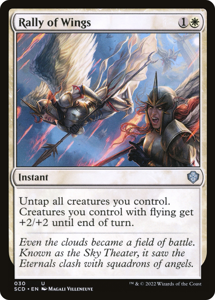 Rally of Wings [Starter Commander Decks] | Local Legends