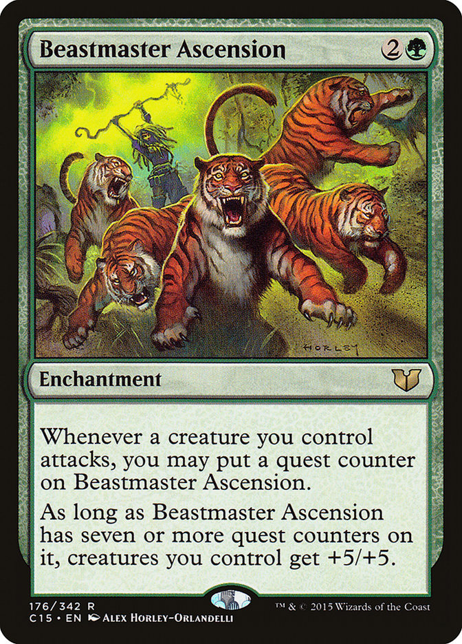 Beastmaster Ascension [Commander 2015] | Local Legends