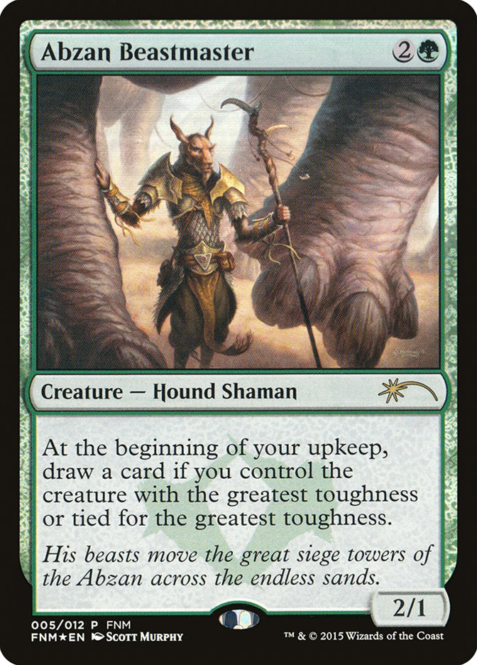 Abzan Beastmaster [Friday Night Magic 2015] | Local Legends