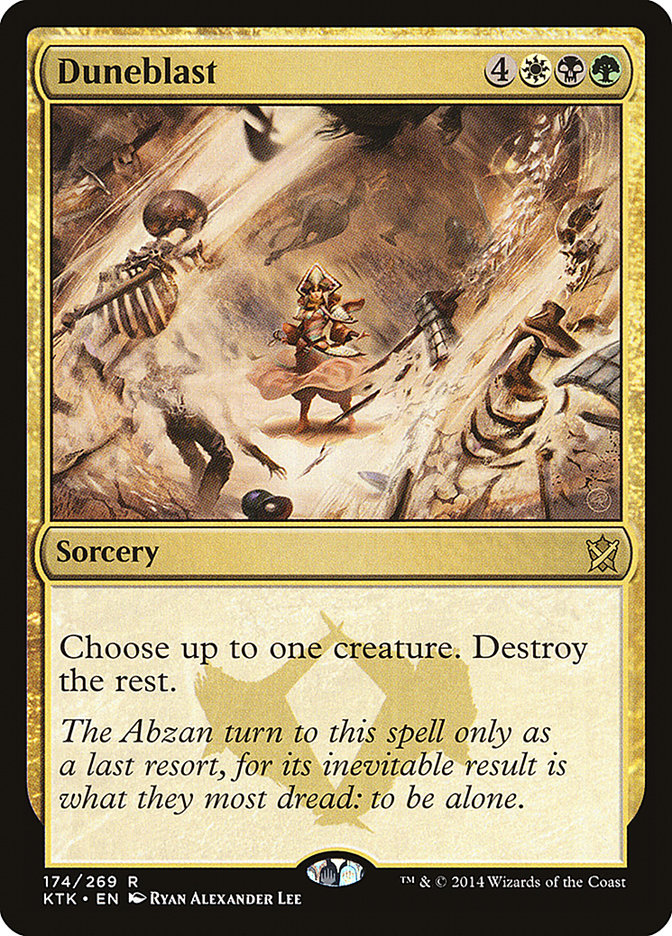 Duneblast [Khans of Tarkir] | Local Legends