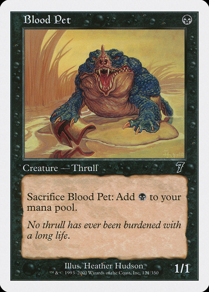 Blood Pet [Seventh Edition] | Golgari Games