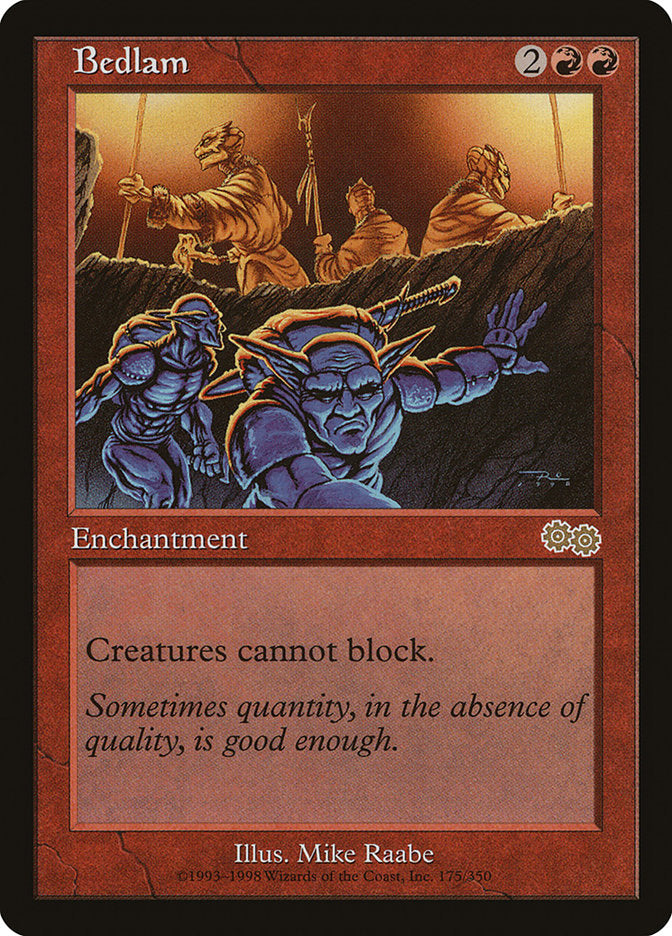 Bedlam [Urza's Saga] | Local Legends