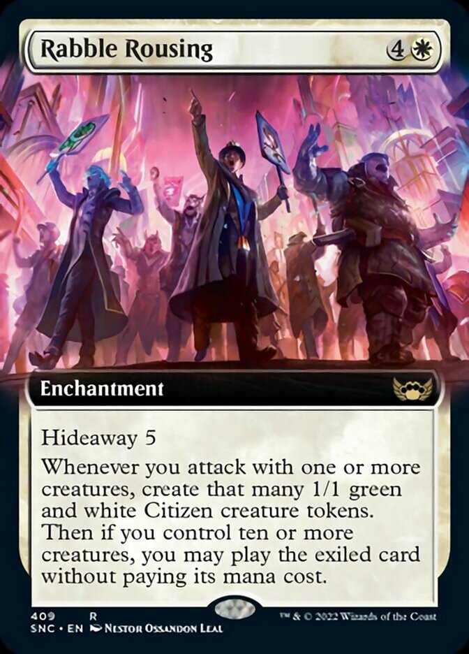 Rabble Rousing (Extended Art) [Streets of New Capenna] | Local Legends