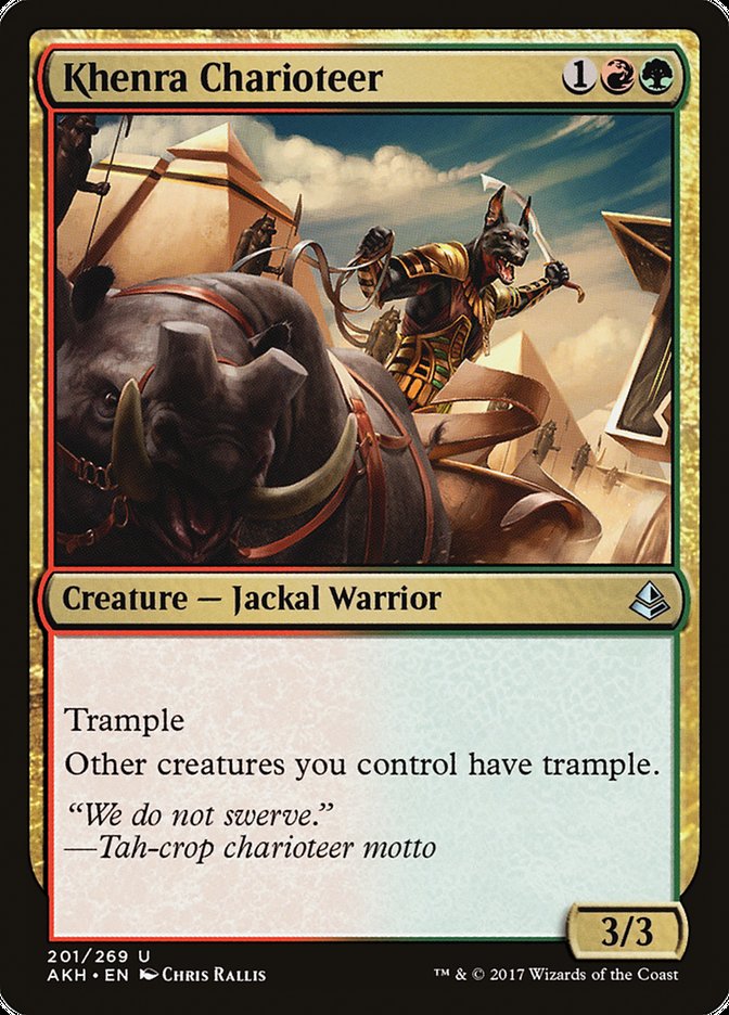 Khenra Charioteer [Amonkhet] | Local Legends