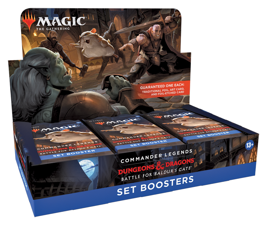 Commander Legends: Battle for Baldur's Gate - Set Booster Case | Local Legends