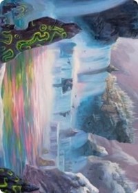 Glittering Frost Art Card [Kaldheim Art Series] | Local Legends