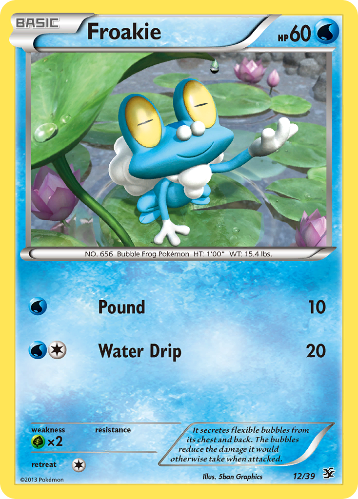 Froakie (12/39) [XY: Kalos Starter Set] | Golgari Games