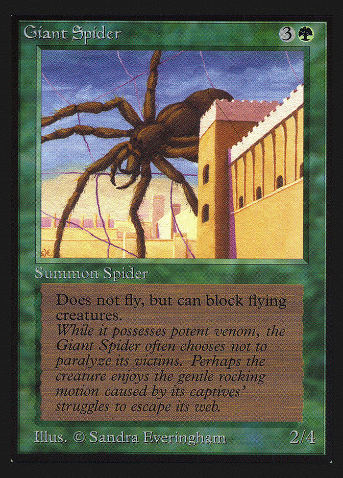 Giant Spider [Collectors' Edition] | Golgari Games