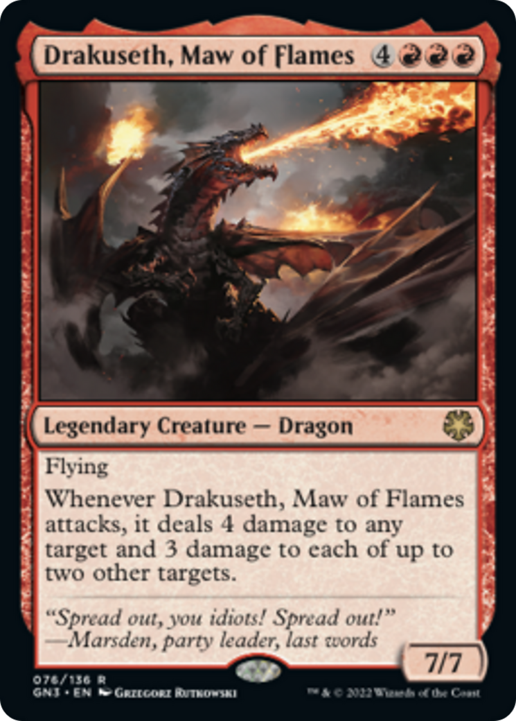 Drakuseth, Maw of Flames [Game Night: Free-for-All] | Local Legends
