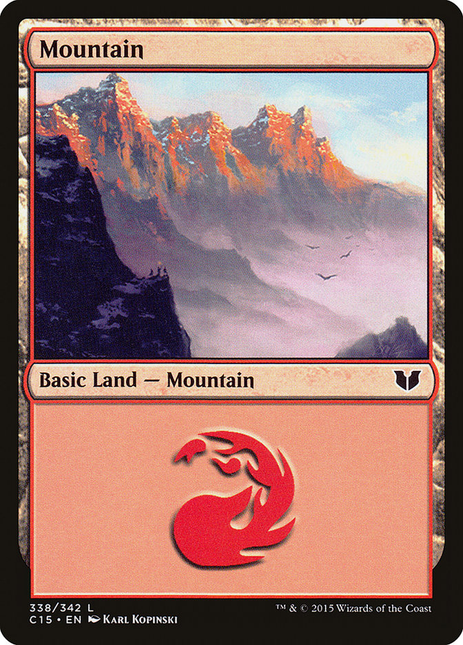 Mountain (338) [Commander 2015] | Local Legends