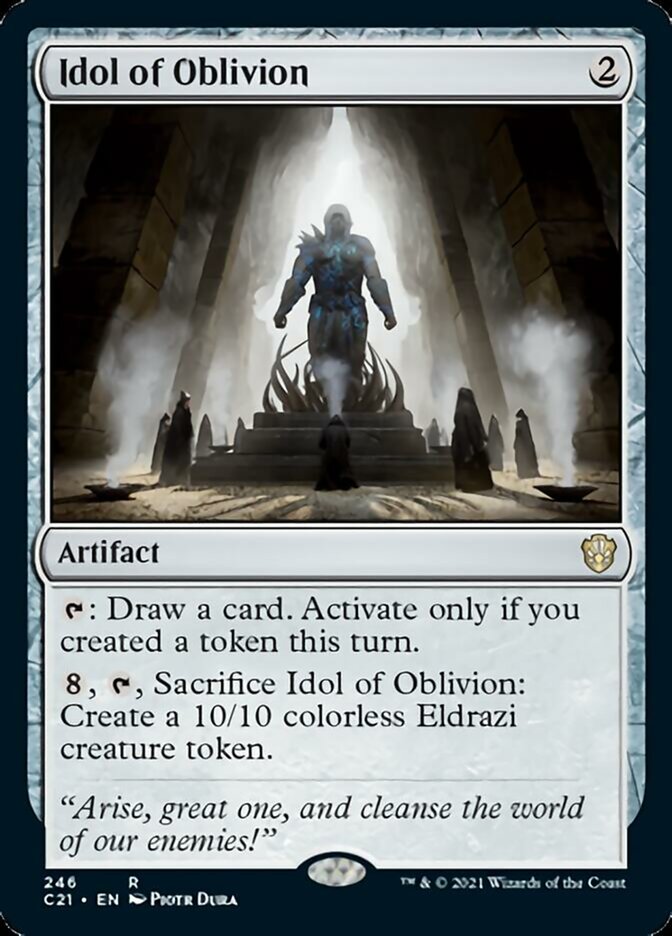Idol of Oblivion [Commander 2021] | Local Legends