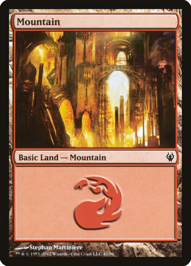 Mountain (41) [Duel Decks: Izzet vs. Golgari] | Local Legends