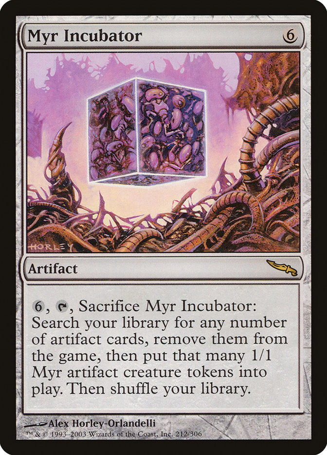 Myr Incubator [Mirrodin] | Local Legends