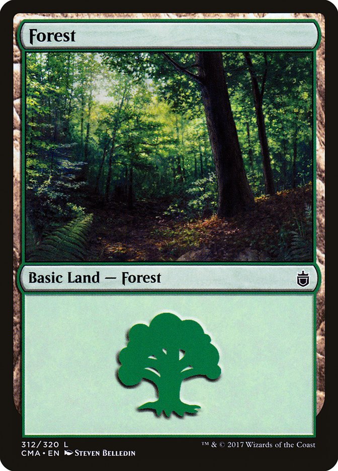 Forest (312) [Commander Anthology] | Golgari Games