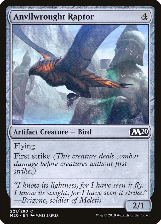 Anvilwrought Raptor [Core Set 2020] | Golgari Games