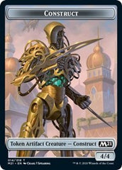 Construct // Goblin Wizard Double-sided Token [Core Set 2021 Tokens] | Golgari Games