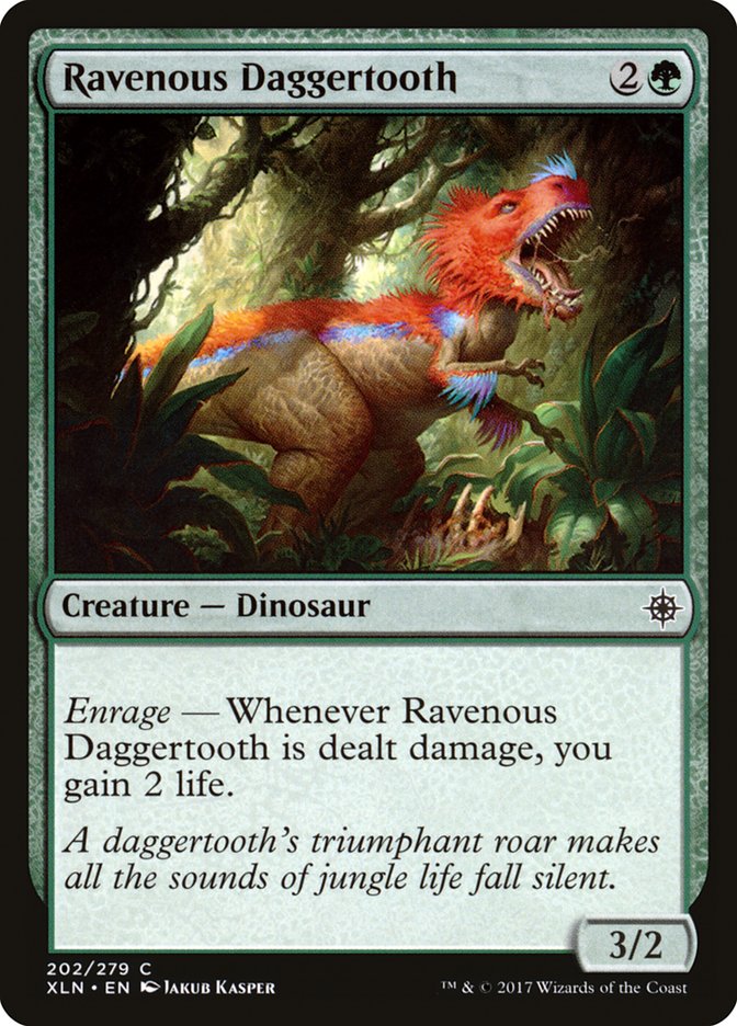 Ravenous Daggertooth [Ixalan] | Golgari Games