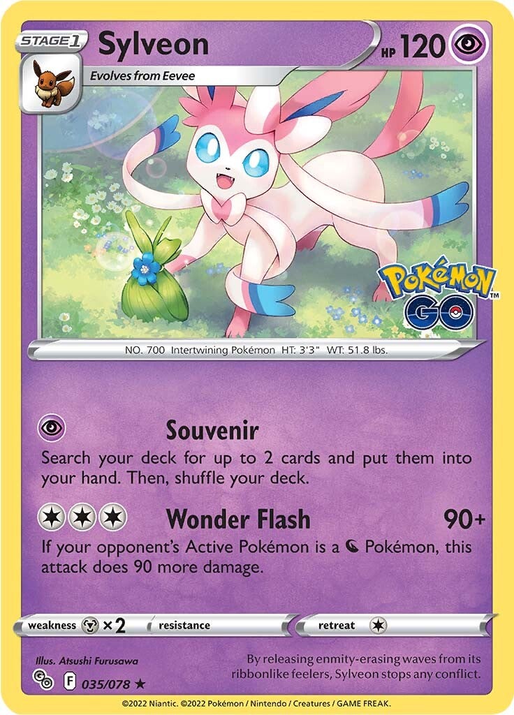 Sylveon (035/078) [Pokémon GO] | Golgari Games