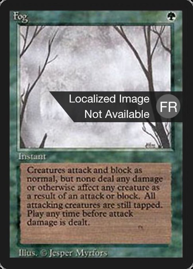 Fog [Foreign Black Border] | Golgari Games