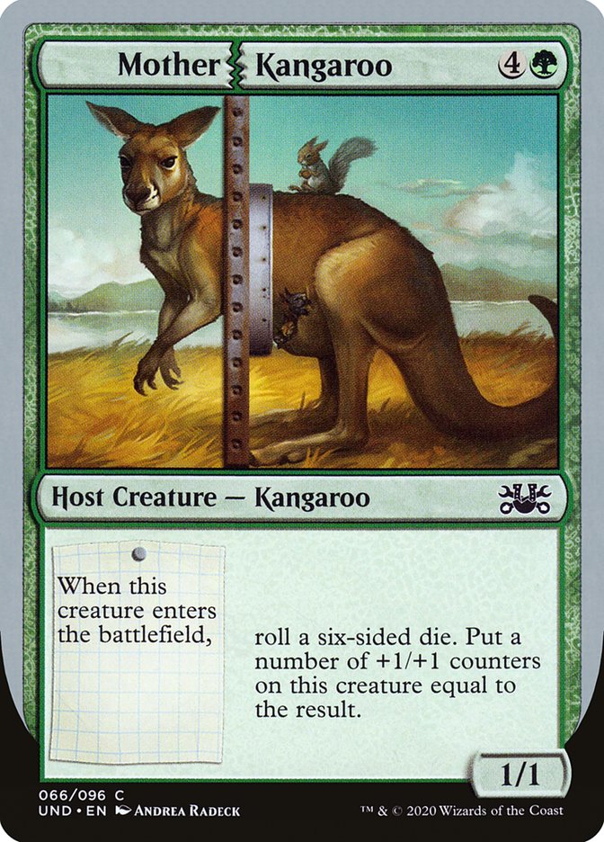 Mother Kangaroo [Unsanctioned] | Golgari Games