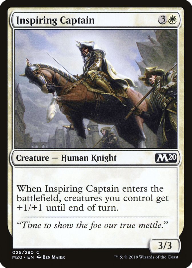 Inspiring Captain [Core Set 2020] | Local Legends