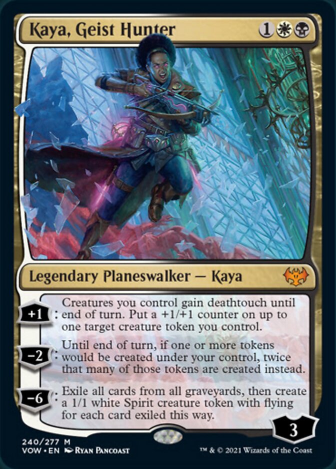 Kaya, Geist Hunter [Innistrad: Crimson Vow] | Golgari Games