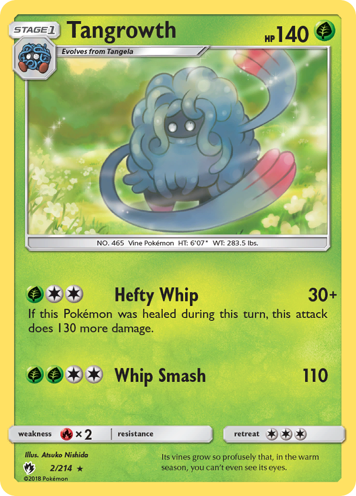 Tangrowth (2/214) [Sun & Moon: Lost Thunder] | Local Legends