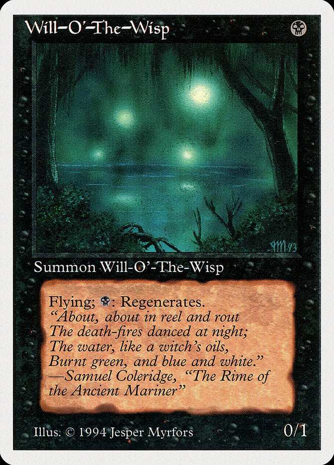 Will-o'-the-Wisp [Summer Magic / Edgar] | Golgari Games