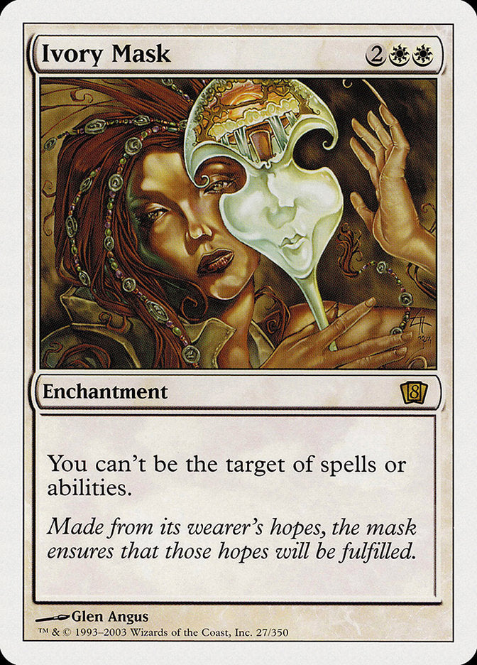Ivory Mask [Eighth Edition] | Local Legends