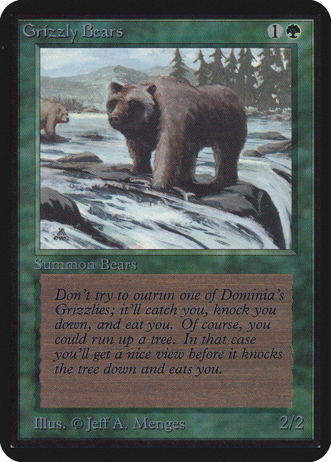 Grizzly Bears [Alpha Edition] | Golgari Games