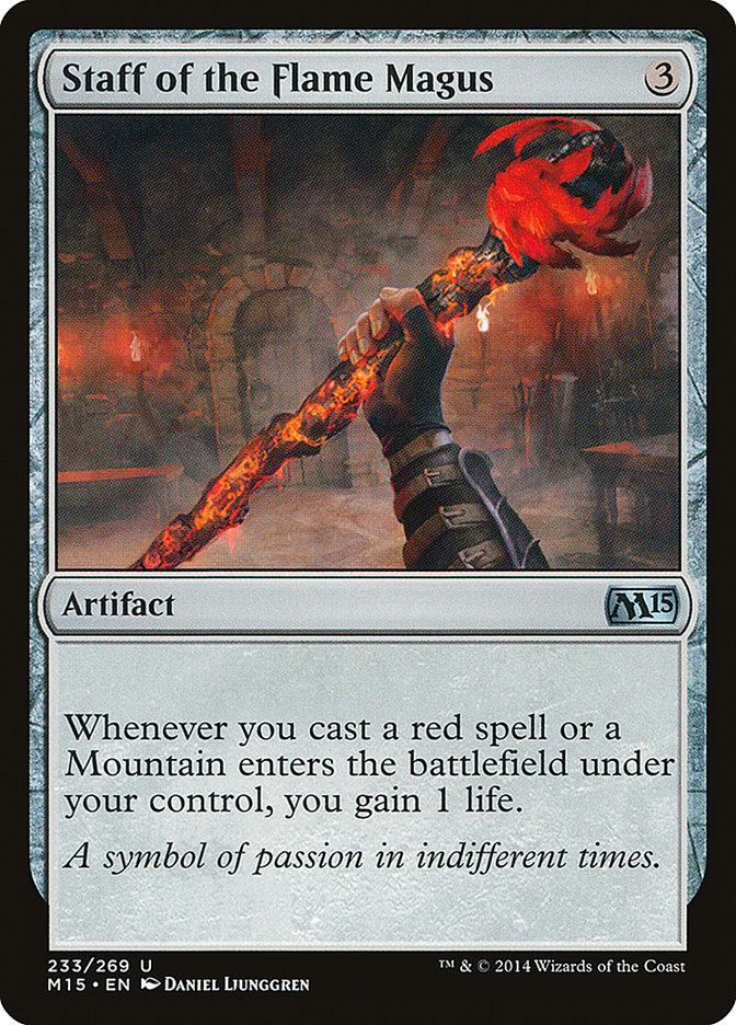 Staff of the Flame Magus [Magic 2015] | Local Legends