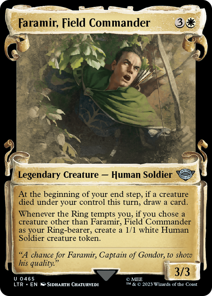 Faramir, Field Commander [The Lord of the Rings: Tales of Middle-Earth Showcase Scrolls] | Local Legends