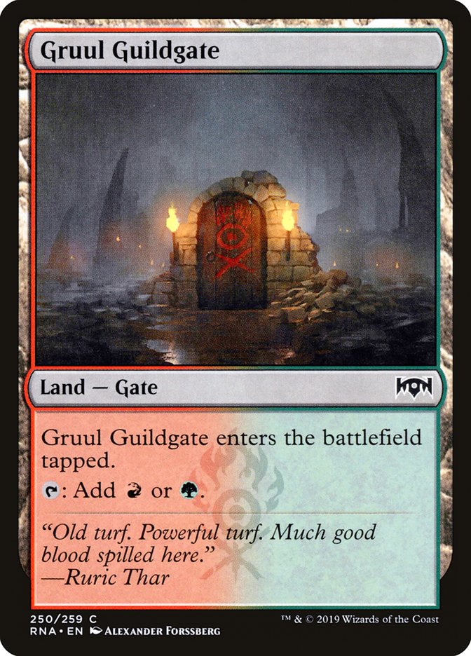 Gruul Guildgate (250/259) [Ravnica Allegiance] | Golgari Games