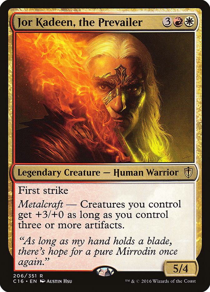 Jor Kadeen, the Prevailer [Commander 2016] | Local Legends