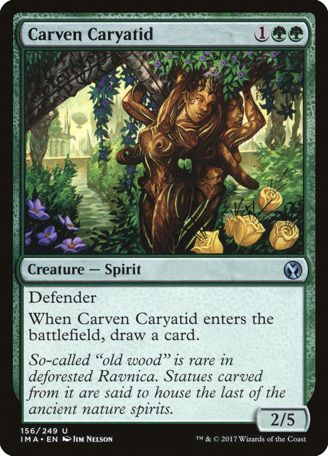 Carven Caryatid [Iconic Masters] | Golgari Games