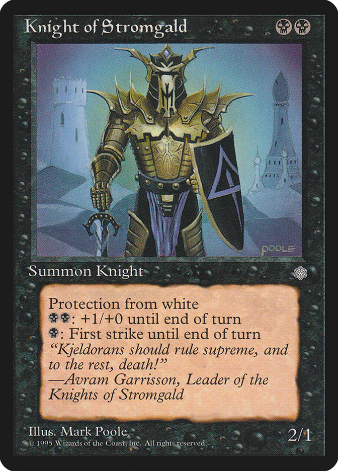 Knight of Stromgald [Ice Age] | Local Legends
