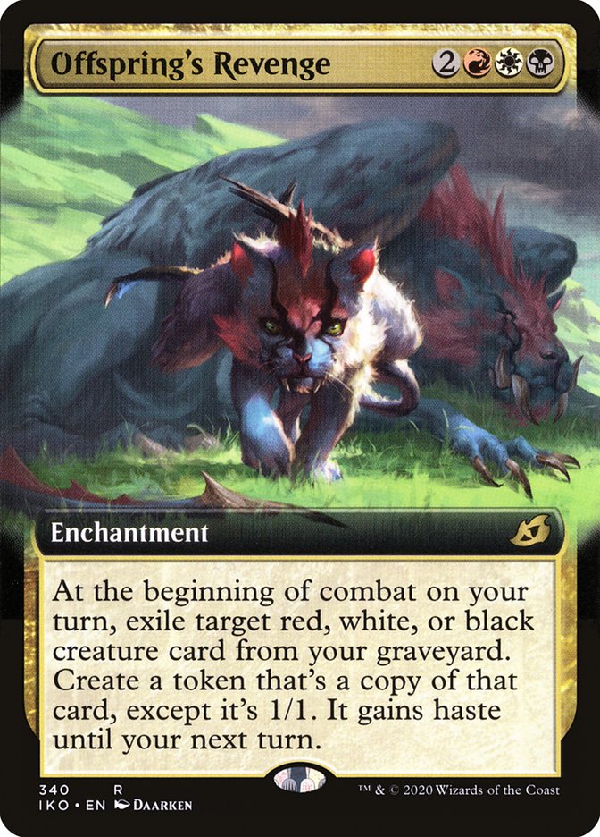 Offspring's Revenge (Extended Art) [Ikoria: Lair of Behemoths] | Local Legends