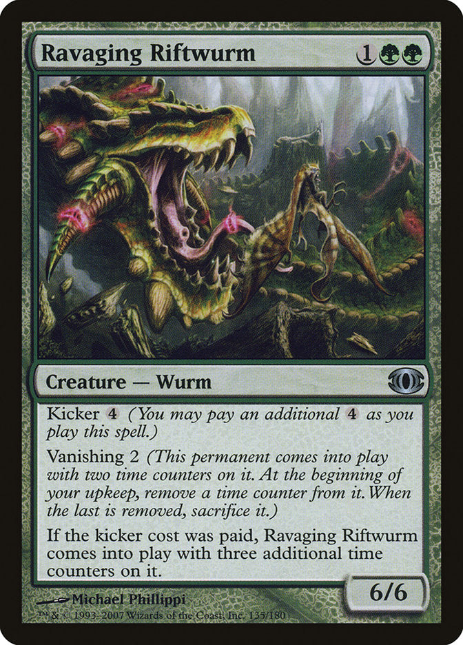 Ravaging Riftwurm [Future Sight] | Golgari Games