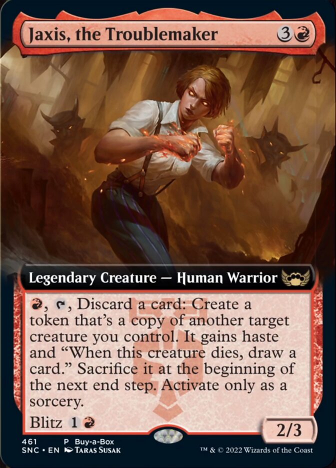 Jaxis, the Troublemaker (Buy-A-Box) [Streets of New Capenna] | Local Legends