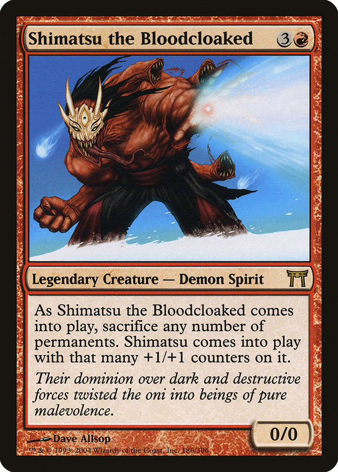 Shimatsu the Bloodcloaked [Champions of Kamigawa] | Local Legends