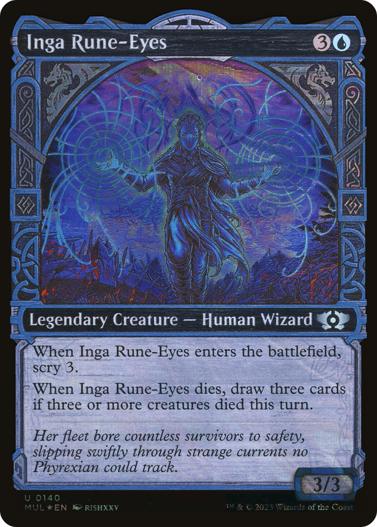 Inga Rune-Eyes (Halo Foil) [Multiverse Legends] | Local Legends